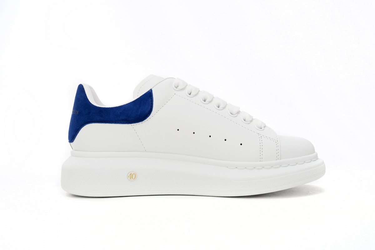 Alexander McQueen Oversized White Paris Blue