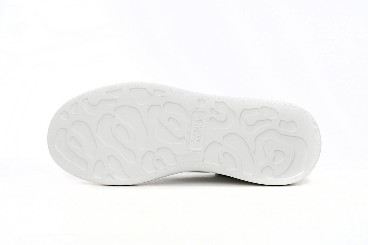 Alexander McQueen Oversized White Black Laces