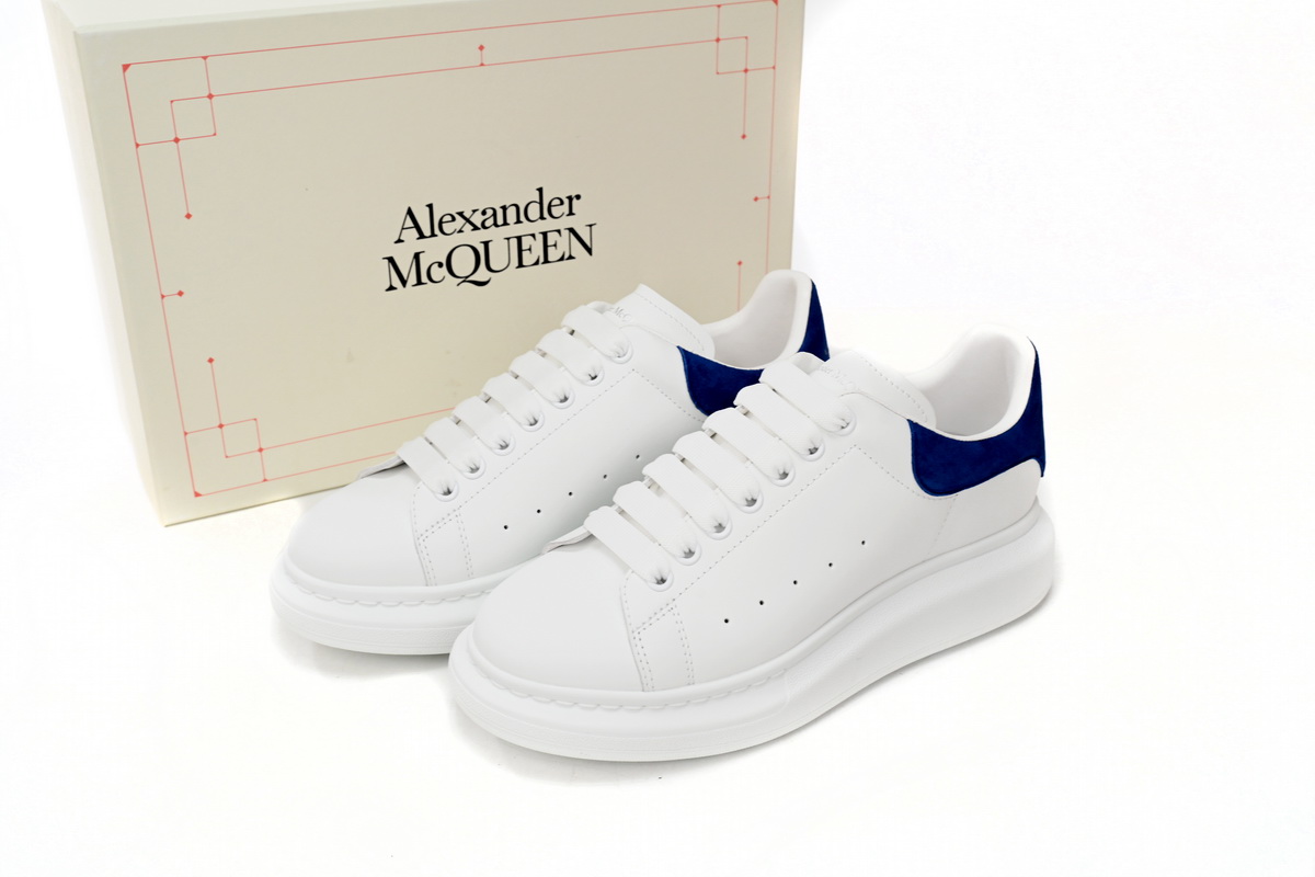 Alexander McQueen Oversized White Paris Blue