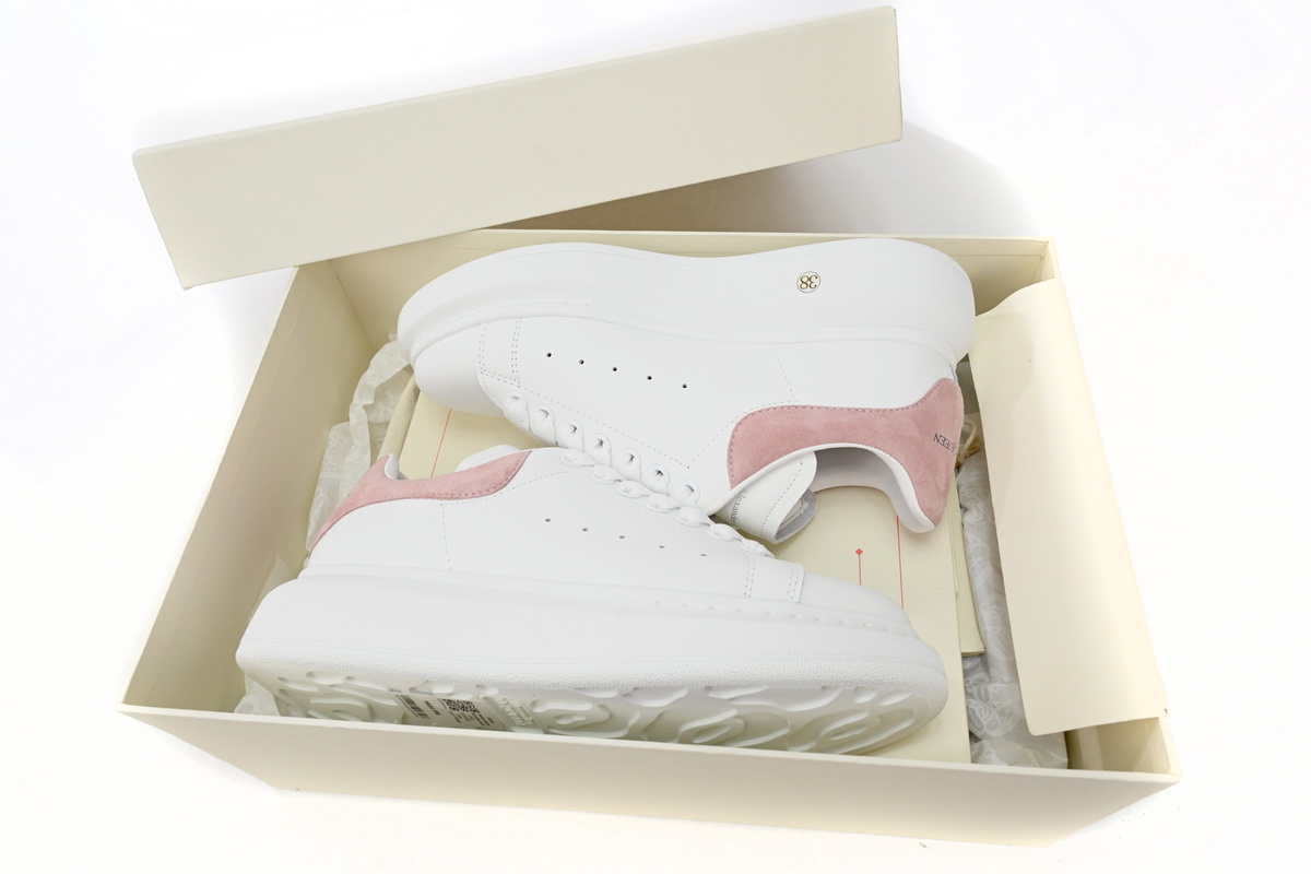 Alexander Mcqueen Oversize Sneaker White Pink