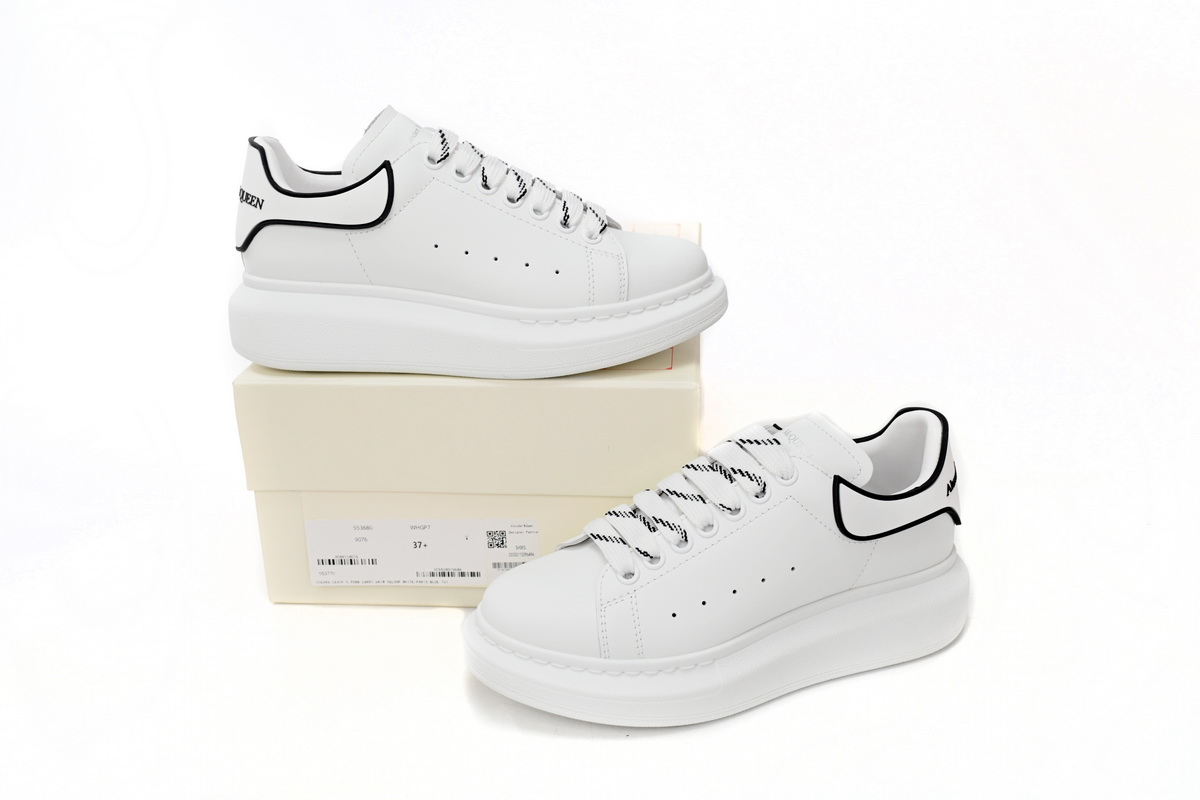 Alexander McQueen Oversized Sneaker White Black