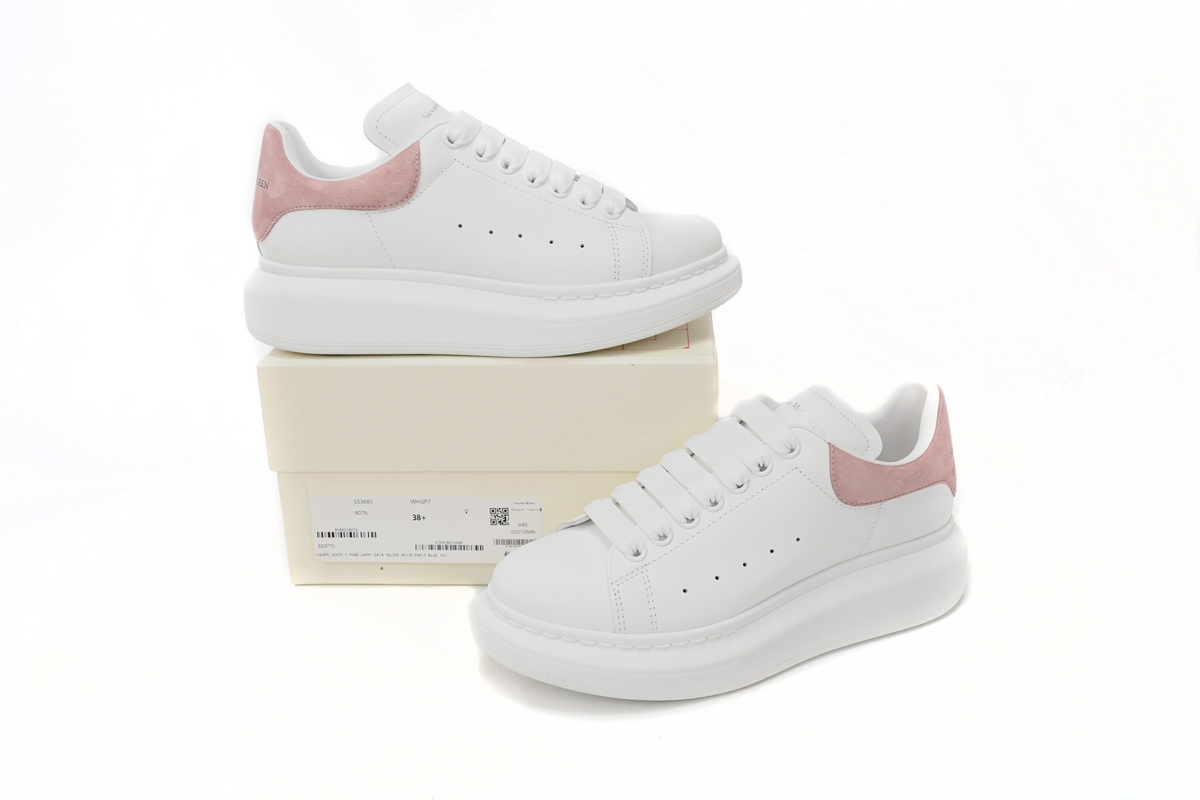 Alexander Mcqueen Oversize Sneaker White Pink