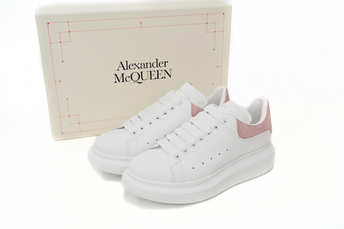 Alexander Mcqueen Oversize Sneaker White Pink