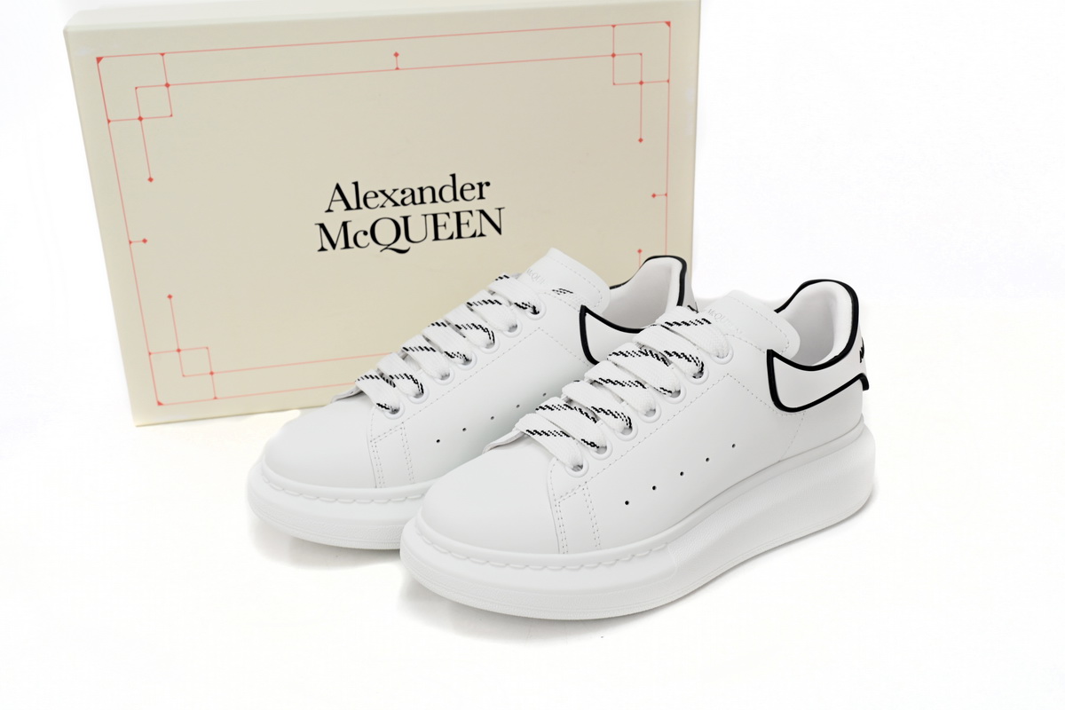 Alexander McQueen Oversized Sneaker White Black
