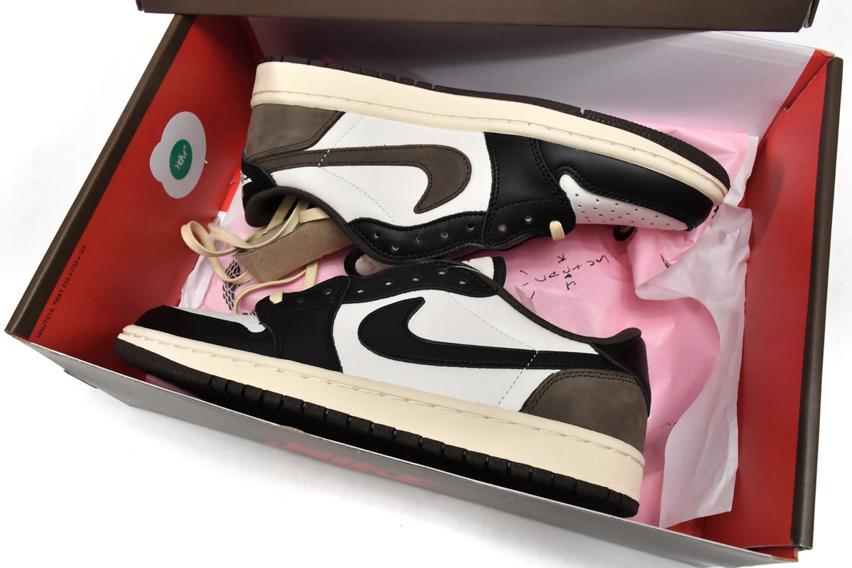 Travis Scott x Air Jordan 1 Low Dark Mocha CQ4277-105