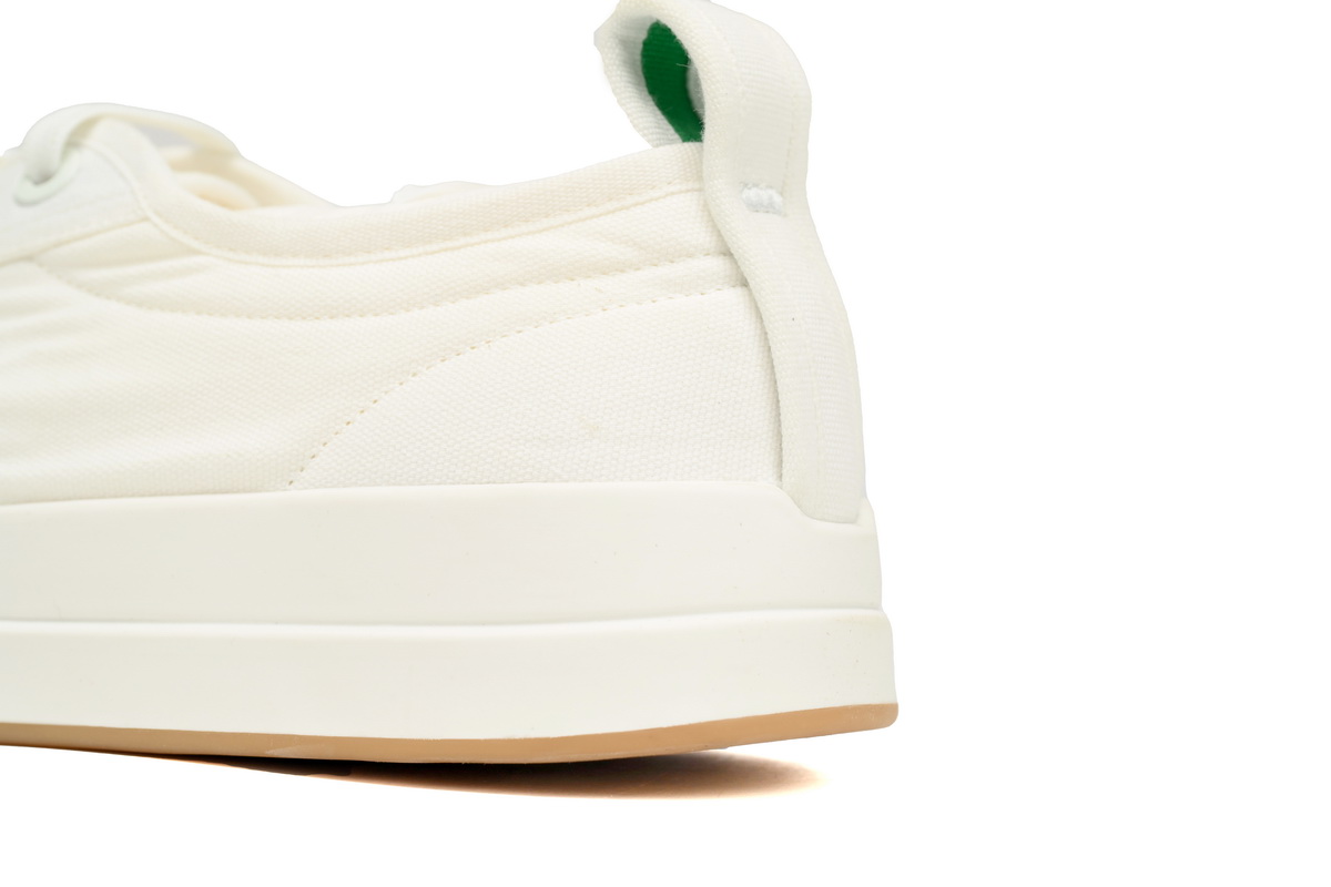 Bottega Veneta Low Top Sneaker All White