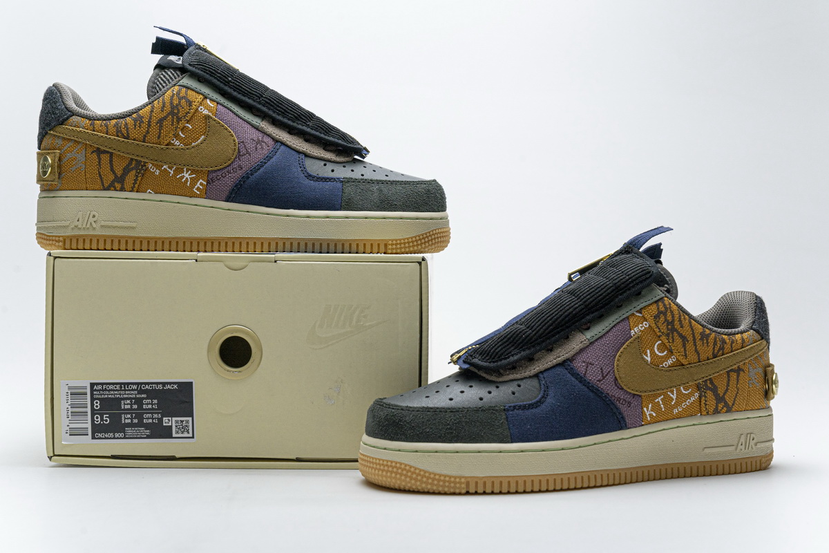 Travis Scott Nike Air Force 1 Low Cactus Jack CN2405-900
