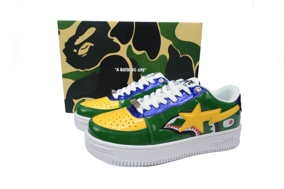 A BATHING APE Bape STA Green shark 1H20-191-013