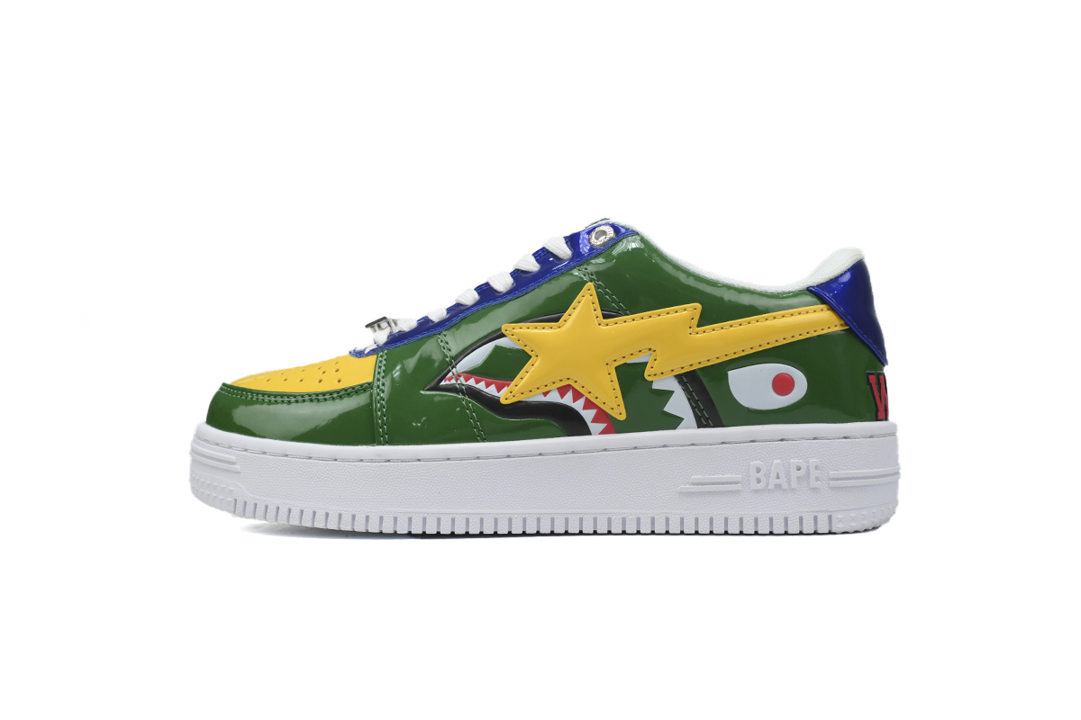 A BATHING APE Bape STA Green shark 1H20-191-013
