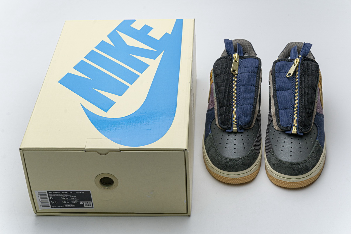 Travis Scott Nike Air Force 1 Low Cactus Jack CN2405-900