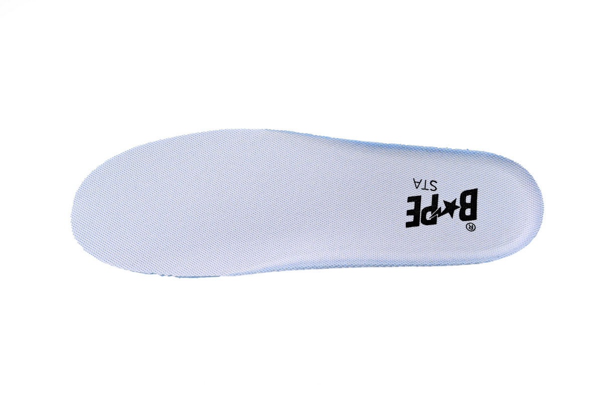 A Bathing Ape Bape Sta Low Silver 1H73 191 921