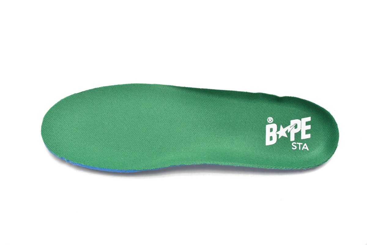 A Bathing Ape Bape Sta Low White Green 1H70-191-001