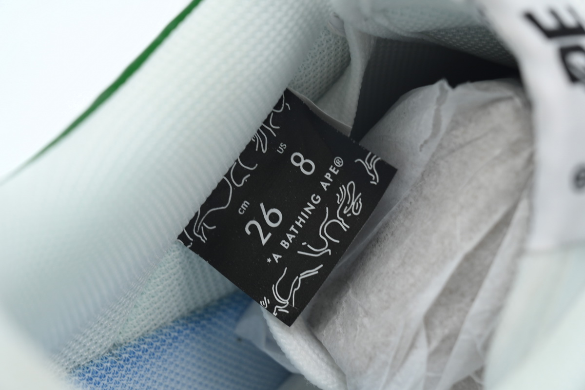 A BATHING APE Bape STA Green shark 1H20-191-013