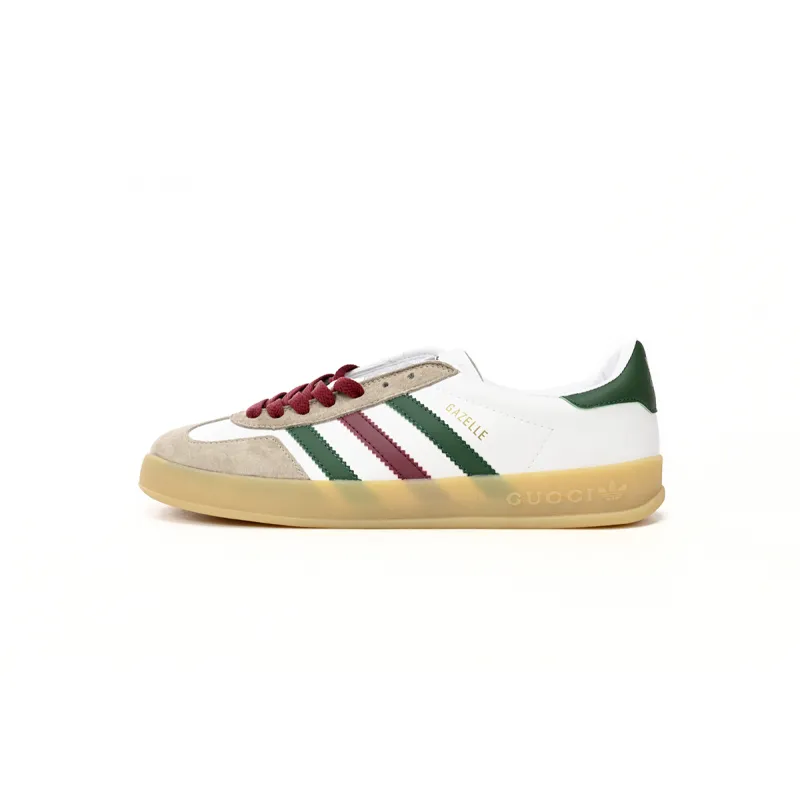 Adidas x Gucci Gazelle White Green Red