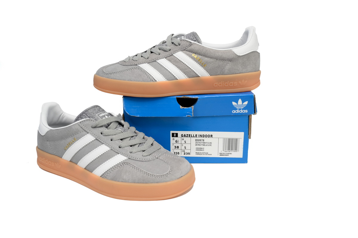 Adidas Originals Gazelle Indoor Grey ID0978