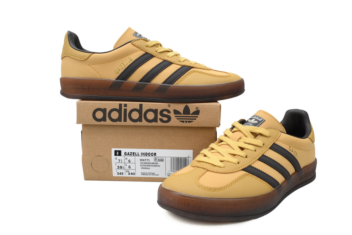 Adidas Gazelle Indoor Oat Dark Brown IH4771