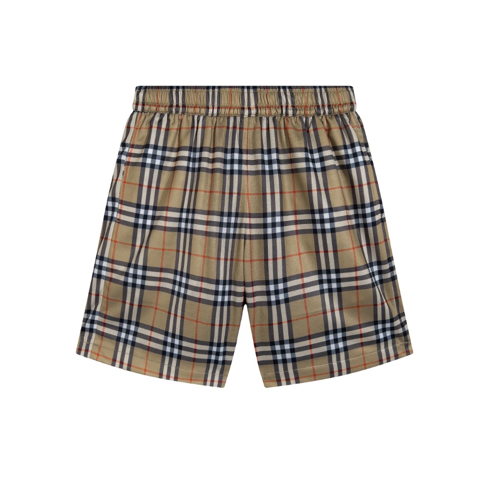 Burberry Check Shorts