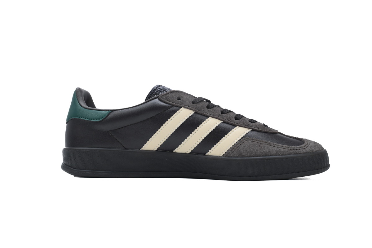 Adidas Gazelle Indoor Leather Black Brown Green IH0374