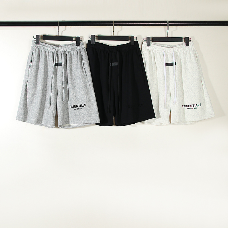 Fear Of God Essentials Pullover Tracksuit Black Grey White