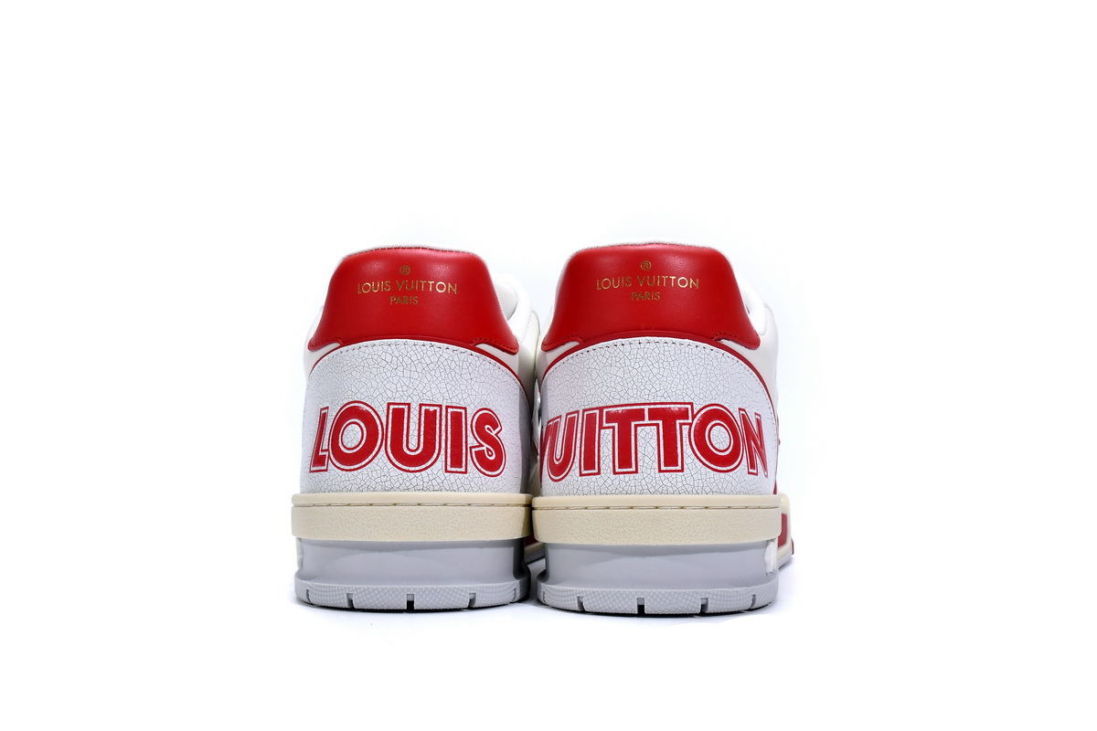 Louis Vuitton Trainer Red Mesh 1A98VI