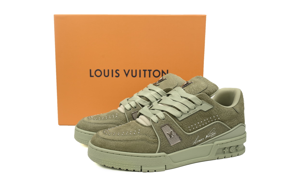 Louis Vuitton Trainer Green