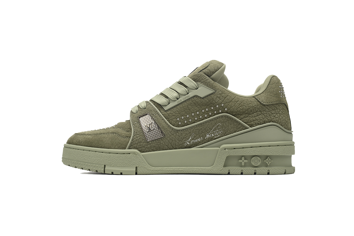 Louis Vuitton Trainer Green