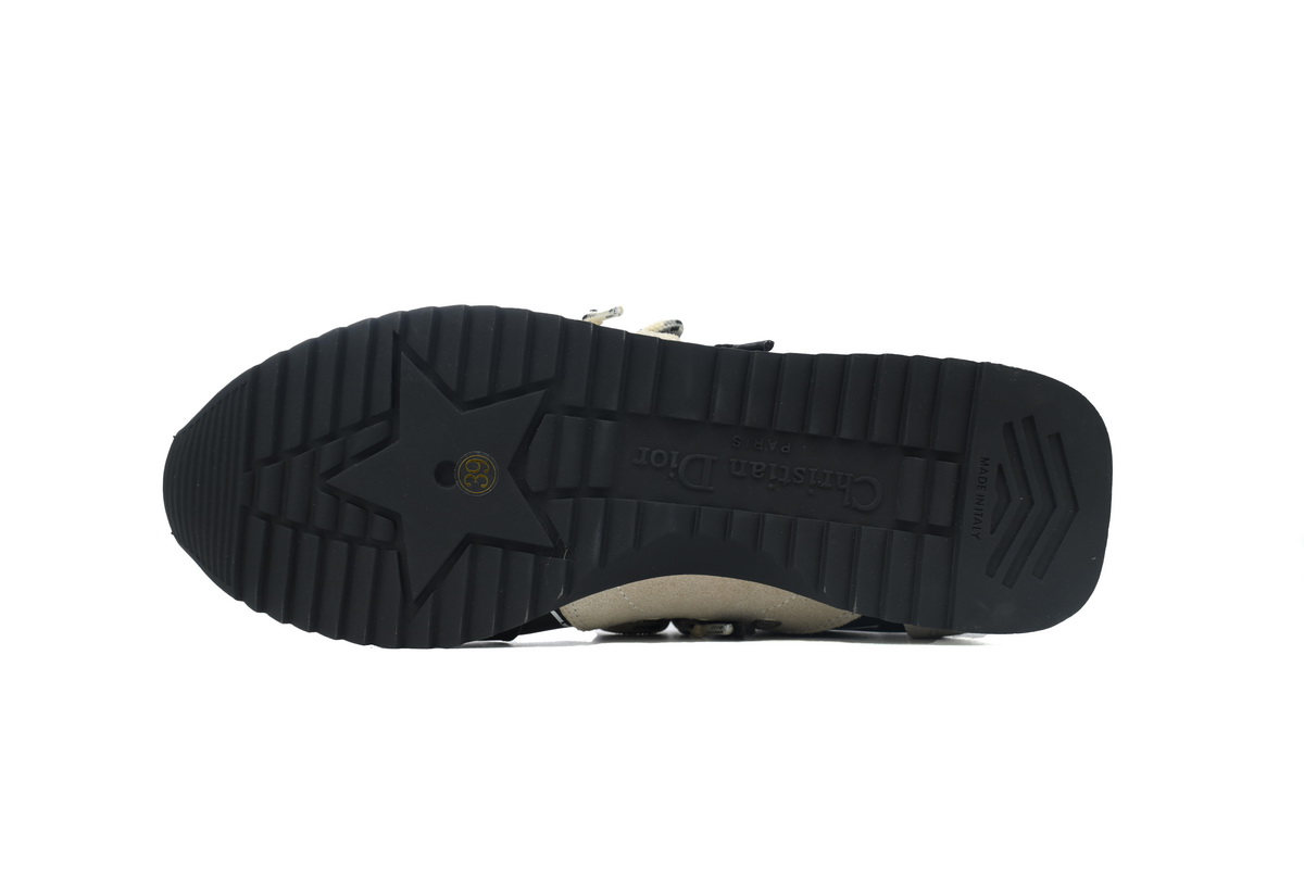 Dior D-Sketch Sneaker Black Nylon And Calfskin KCK427MPA_S900