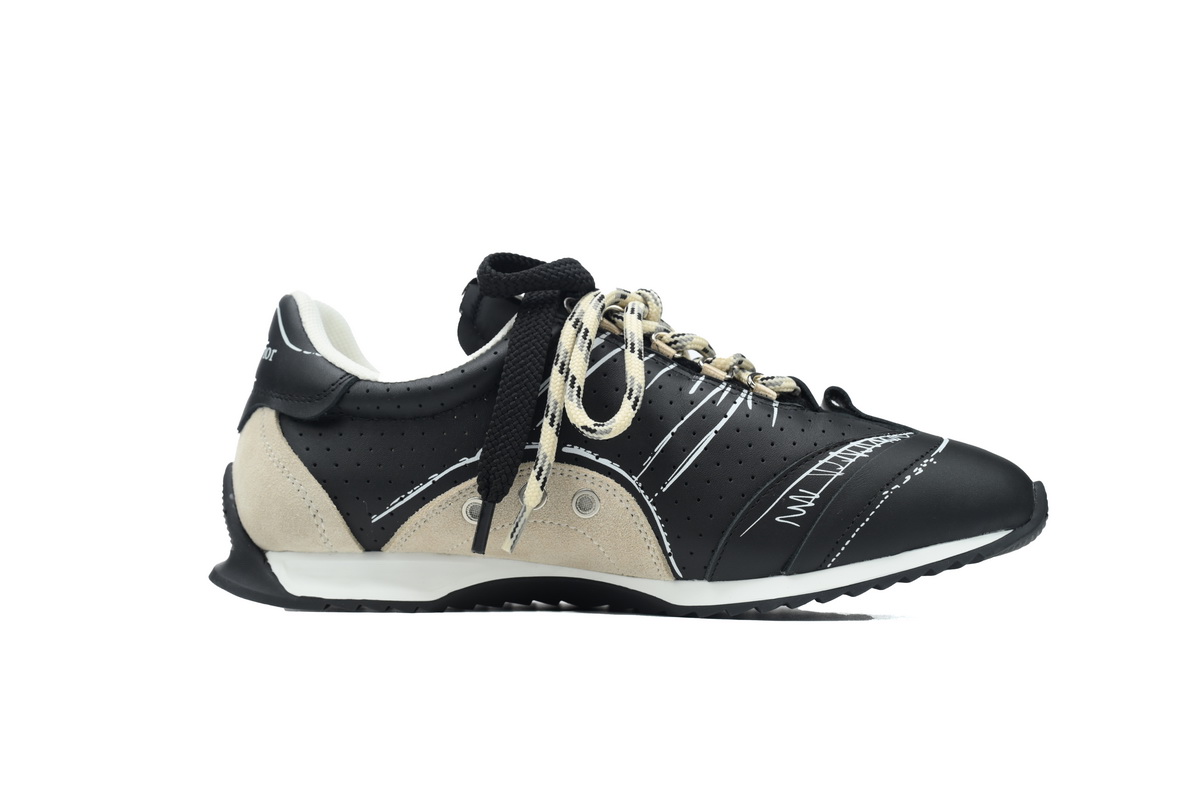 Dior D-Sketch Sneaker Black Nylon And Calfskin KCK427MPA_S900