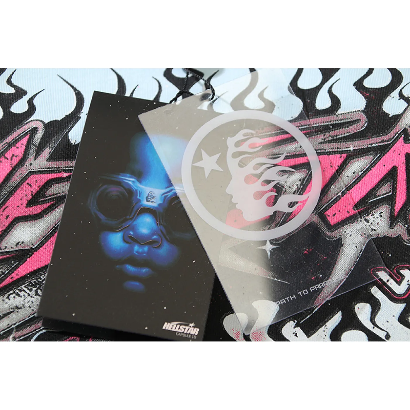 Hellstar Neuron T-Shirt Light Blue