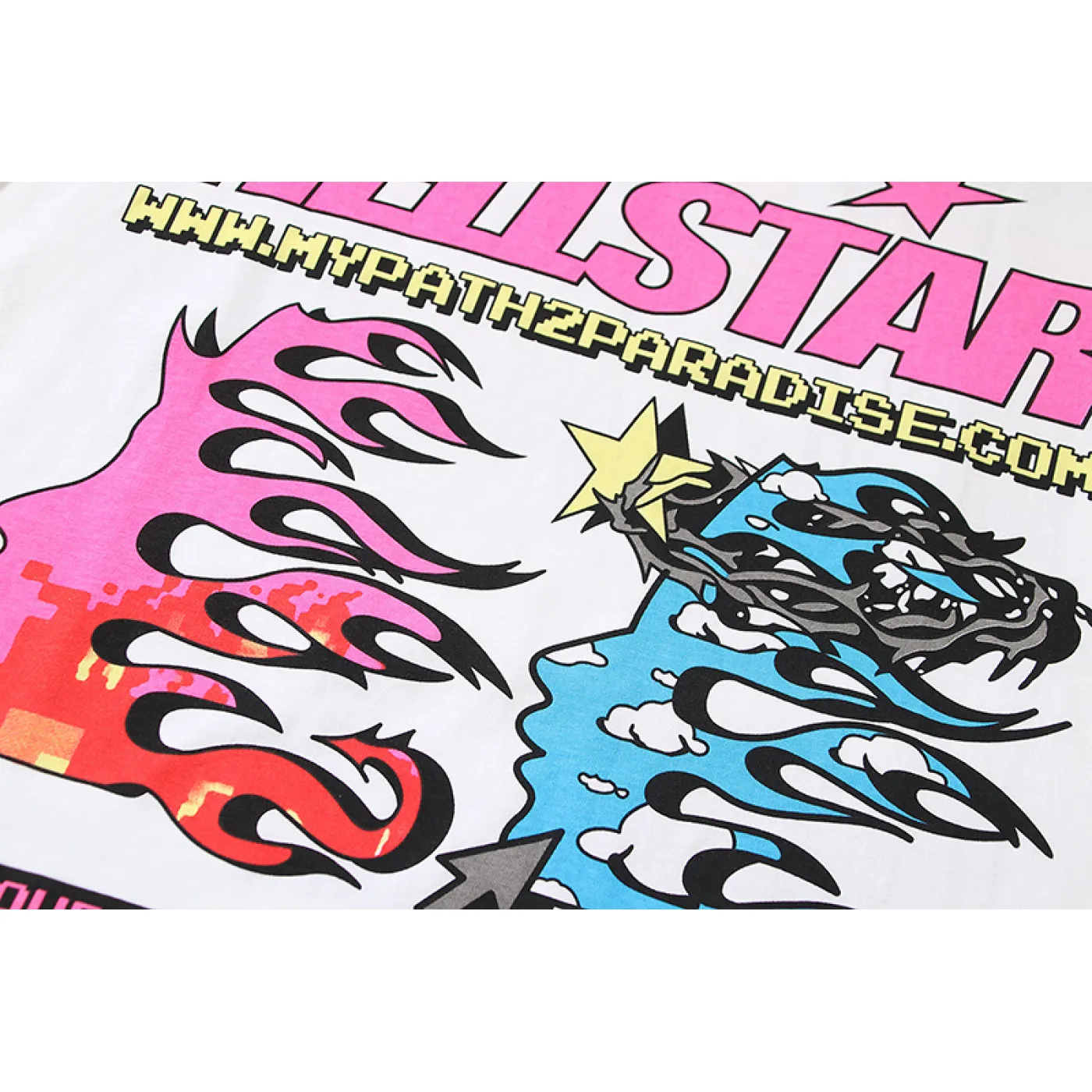 Hellstar Studios Sport Logo T-Shirt White