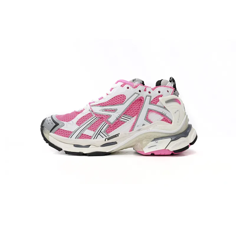 Balenciaga Runner White Pink Powder 677402 W3RBN 9155