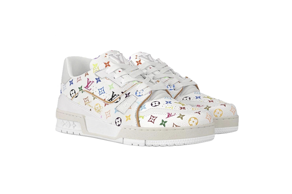 Louis Vuitton Takashi Murakami Trainer White 1AGZDT