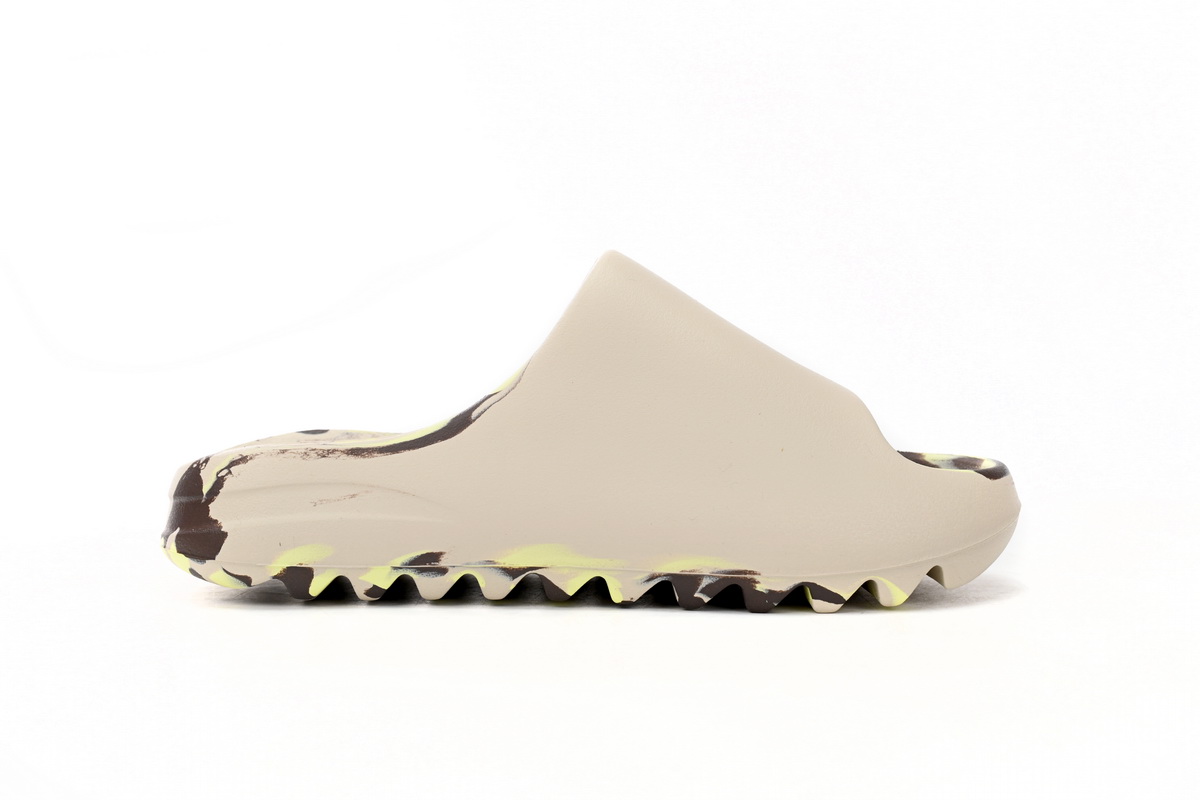 Adidas Yeezy Slide Enflame Oil Painting Ink Yellow FZ5899