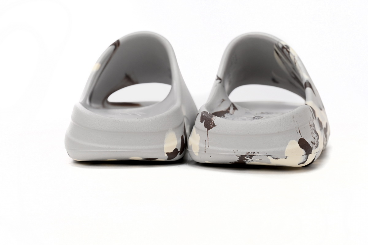 Yeezy Slide Enflame Oil Painting White Grey GZ5553