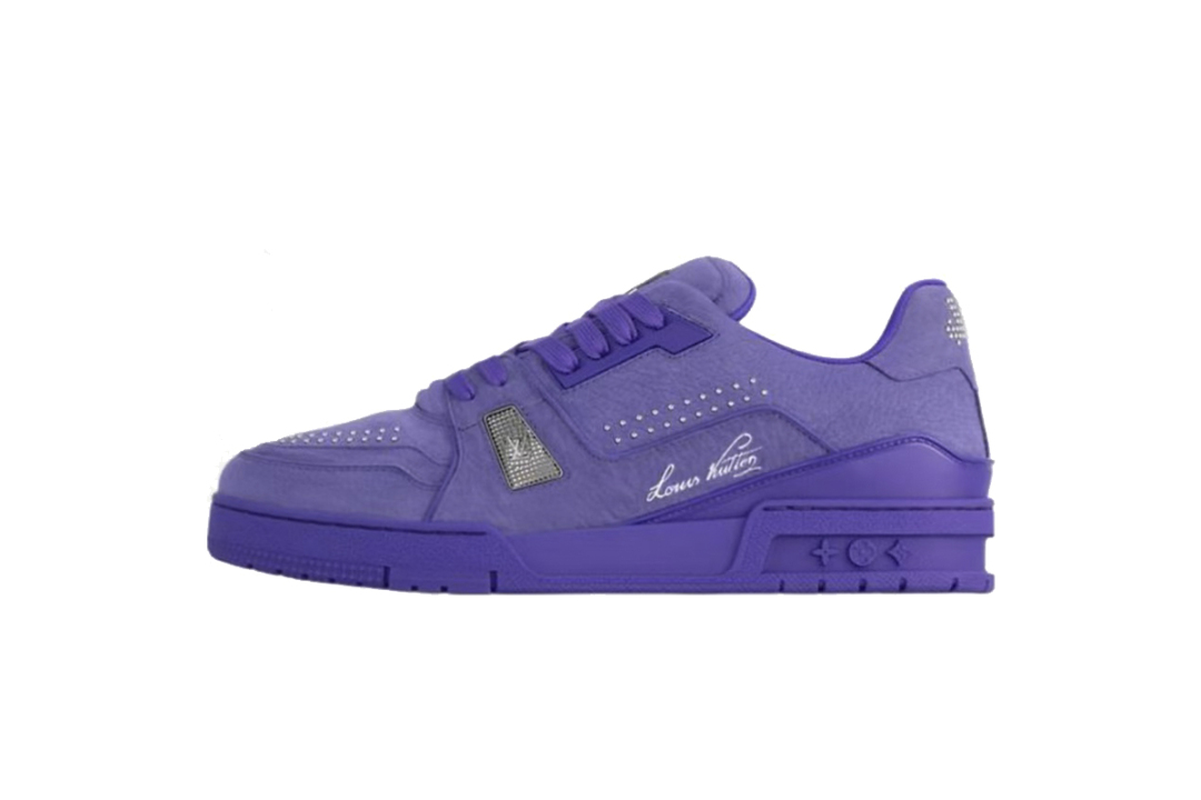 Louis Vuitton Trainer Purple Rivet 1ADHAI