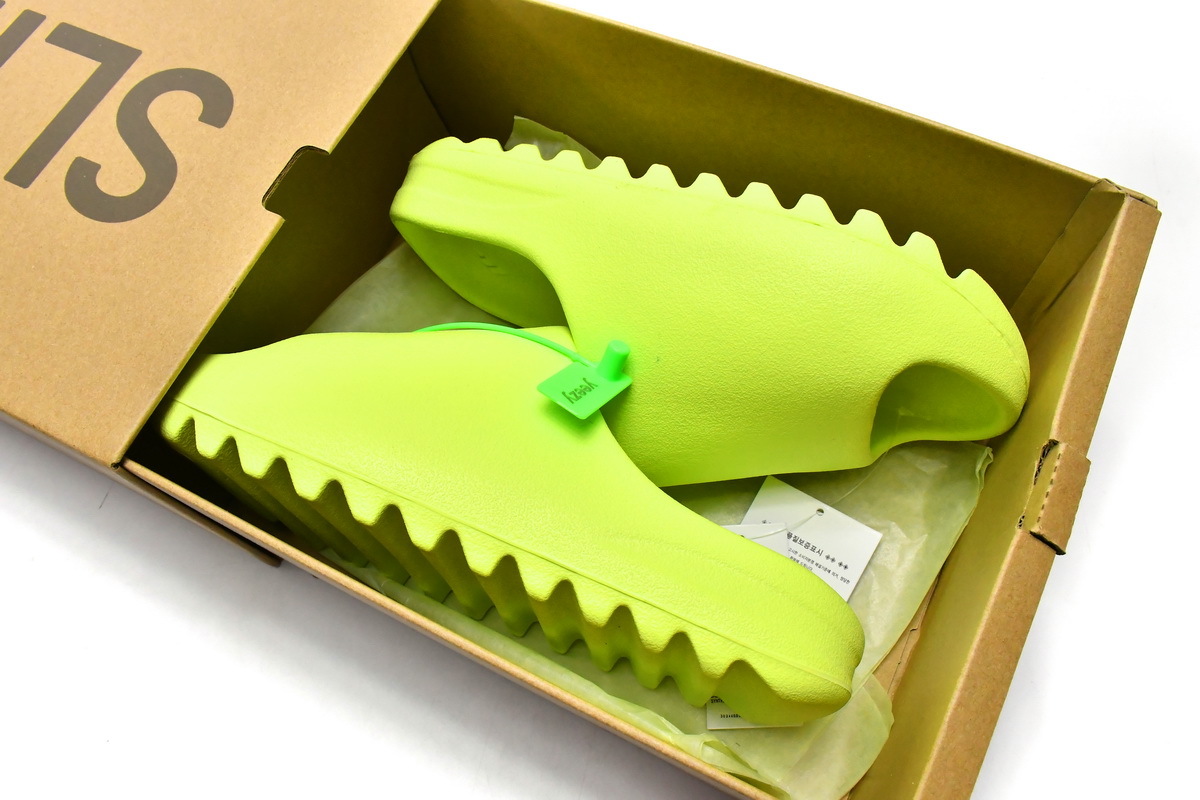 Adidas Yeezy Slide Glow Green HQ6447
