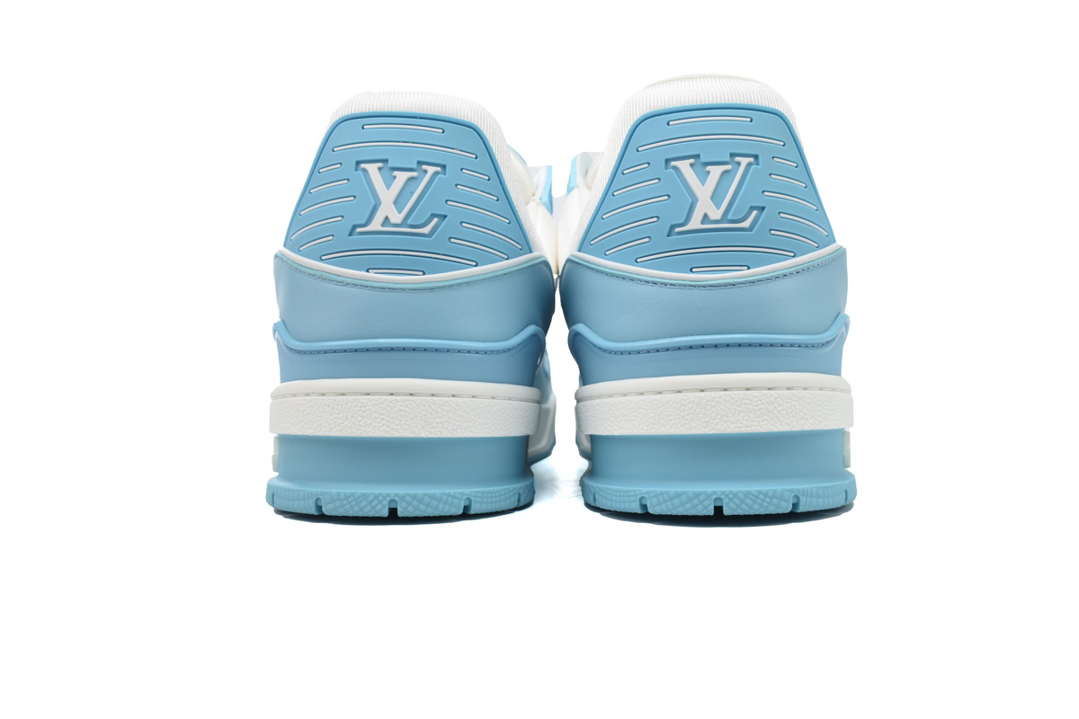 Louis Vuitton Trainer Low White Sky Blue