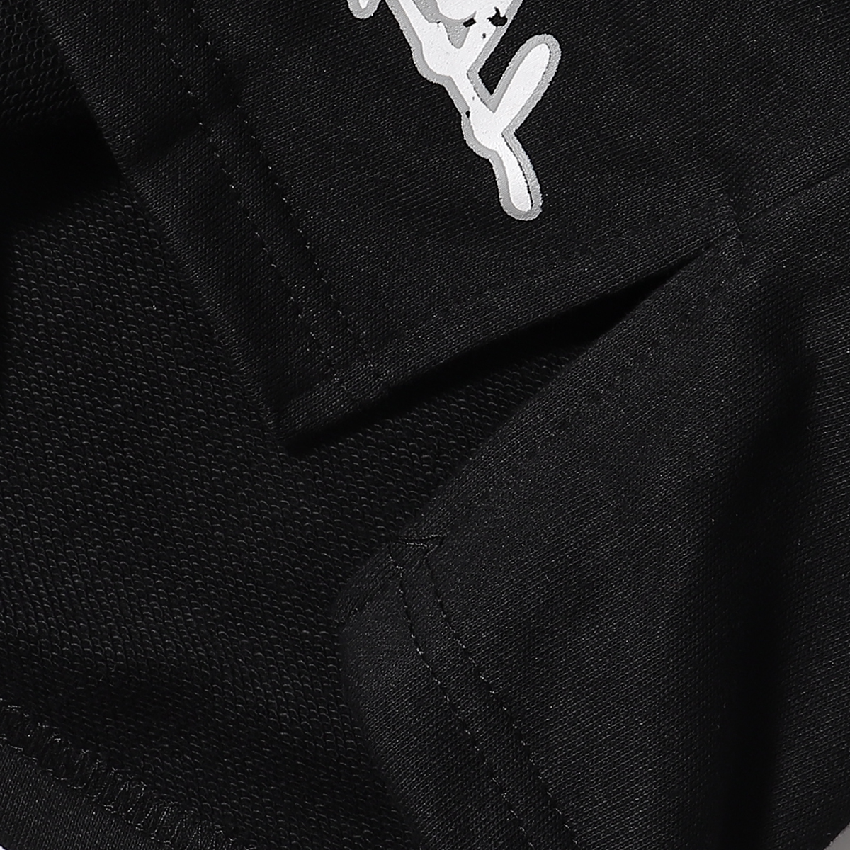 Hellstar Skull 8 Print Logo Black Shorts