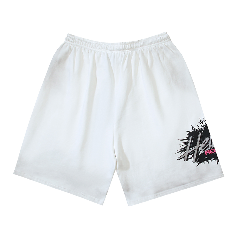 Hellstar Records Shorts White/Black/Red