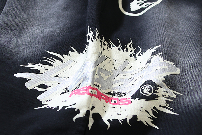 Hellstar Records Shorts White/Black/Red