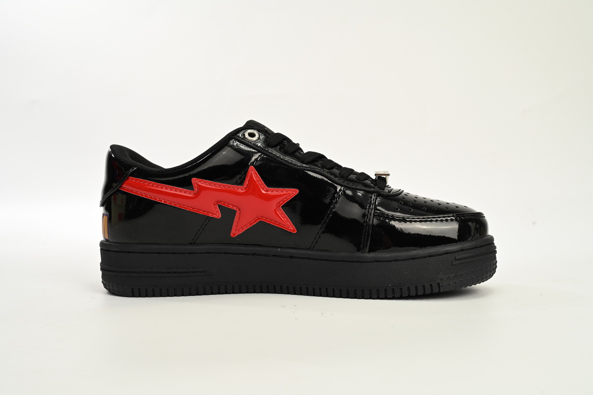 A Bathing Ape Bape Sta Low Black Shark 1H30 191 012