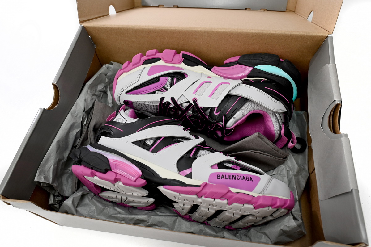 Balenciaga Tess Black And White Powder LED Light 542436 W3NB2 5023