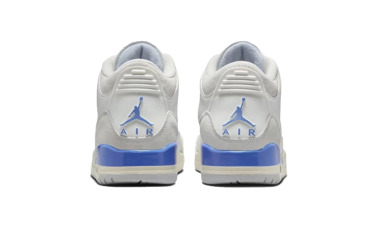 Air Jordan 3 Lucky Shorts White Blue CT8532-101