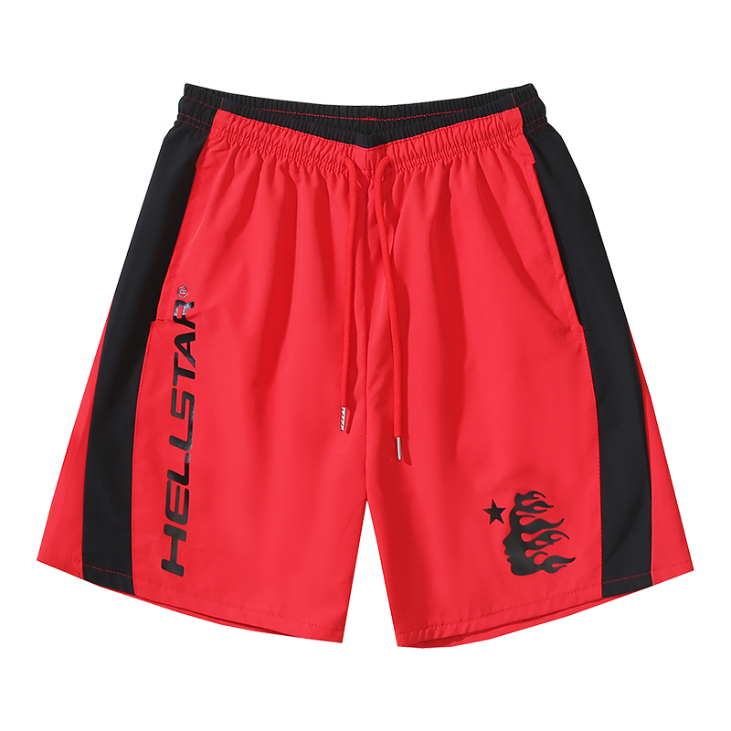 Hellstar Capsule 9 Nylon Shorts Black/Red/Blue/Green