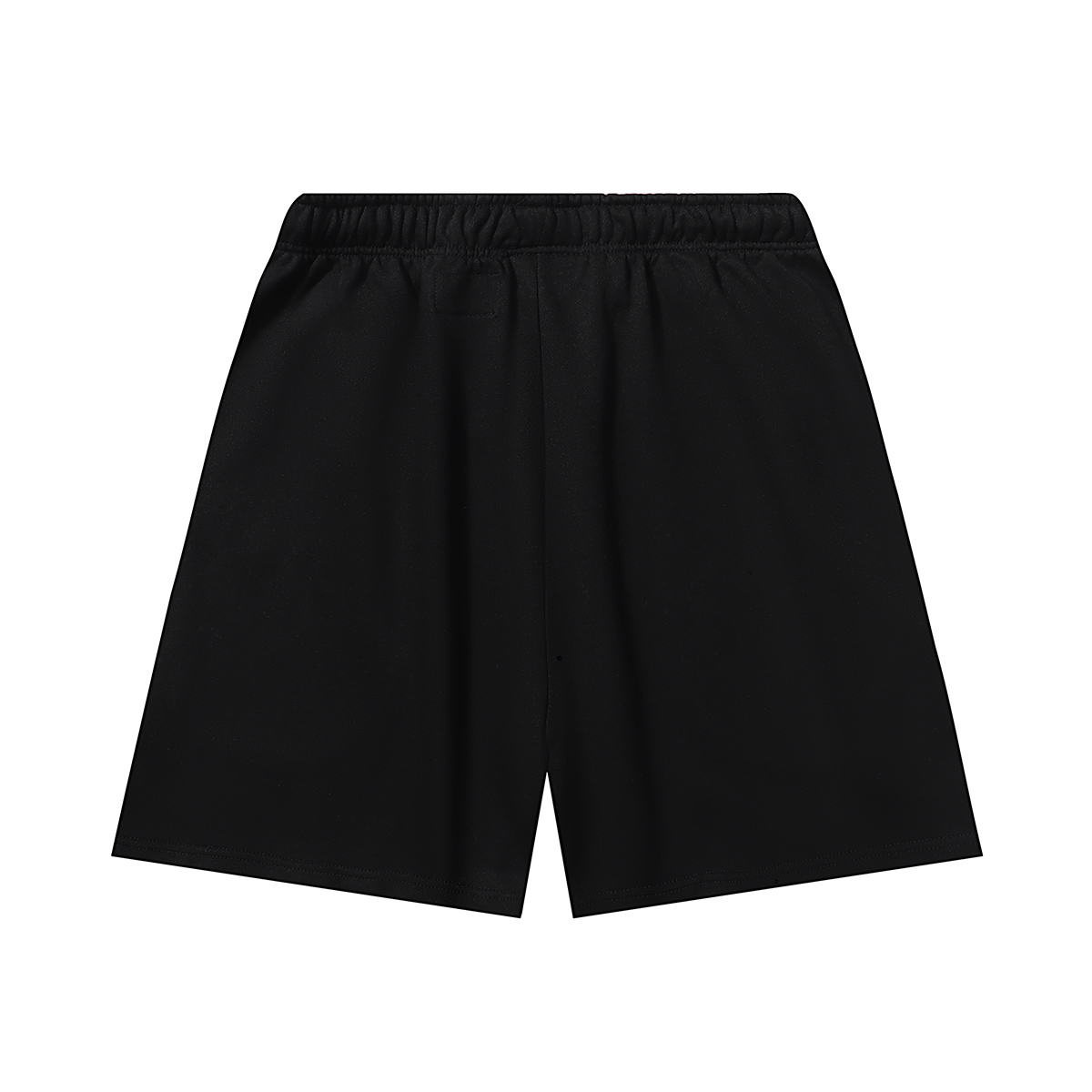Hellstar Relaxed Elastic Waist Street Wear Cotton Terry Shorts Black/Yellow