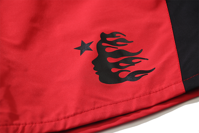 Hellstar Capsule 9 Nylon Shorts Black/Red/Blue/Green