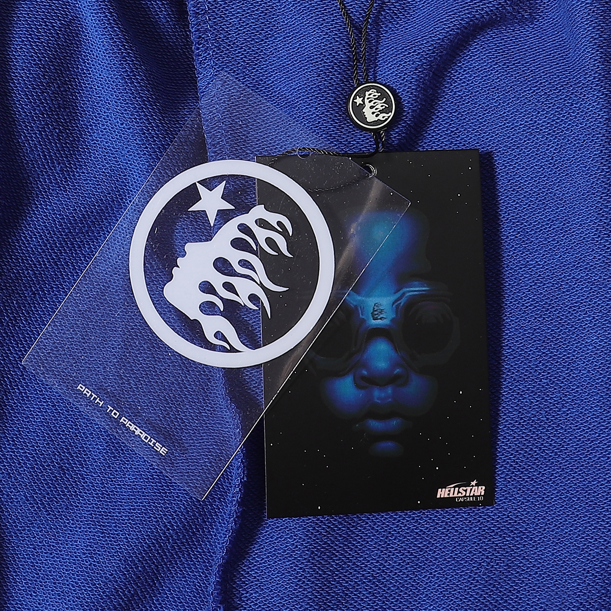 Hellstar No Guts No Glory Shorts Black/Blue