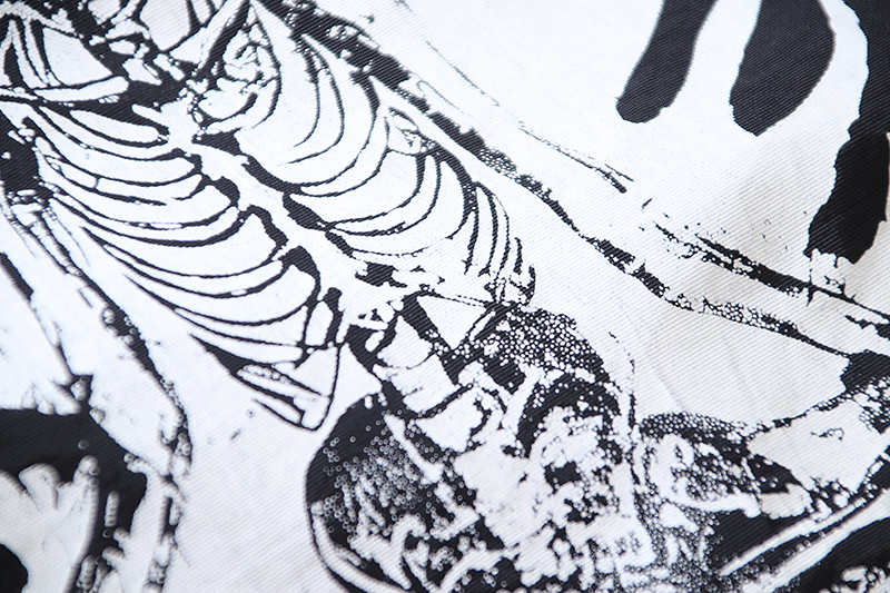 Hellstar Studios Casual Sports Skull Shorts Black