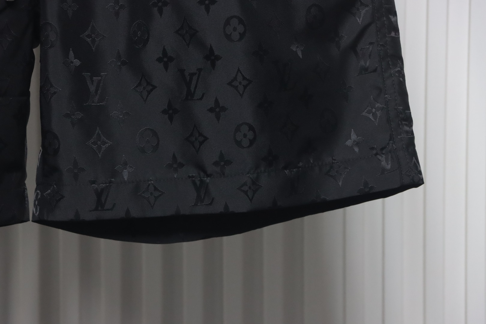 Louis Vuitton Jacquard All Print Zip Up Shorts