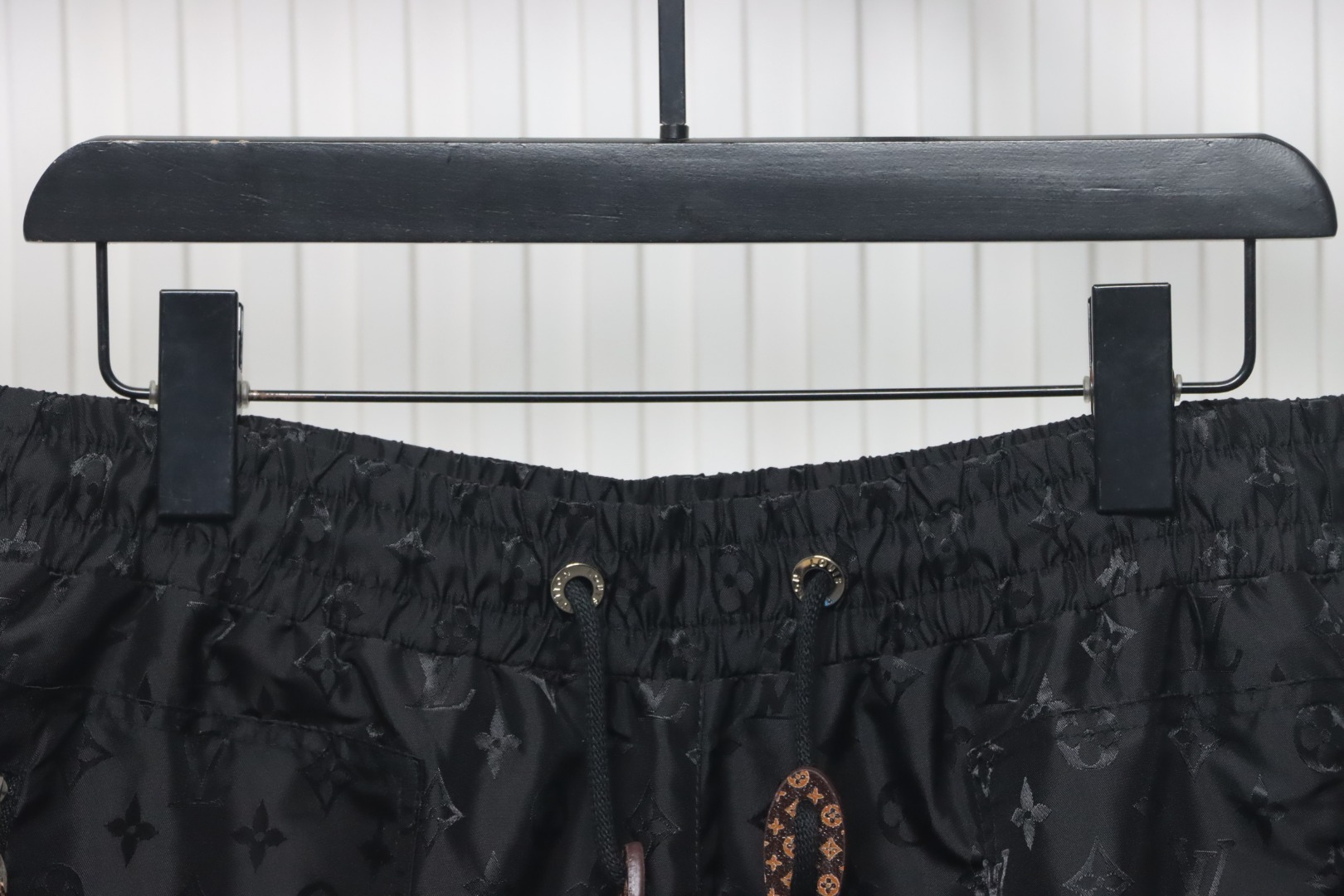 Louis Vuitton Jacquard All Print Zip Up Shorts